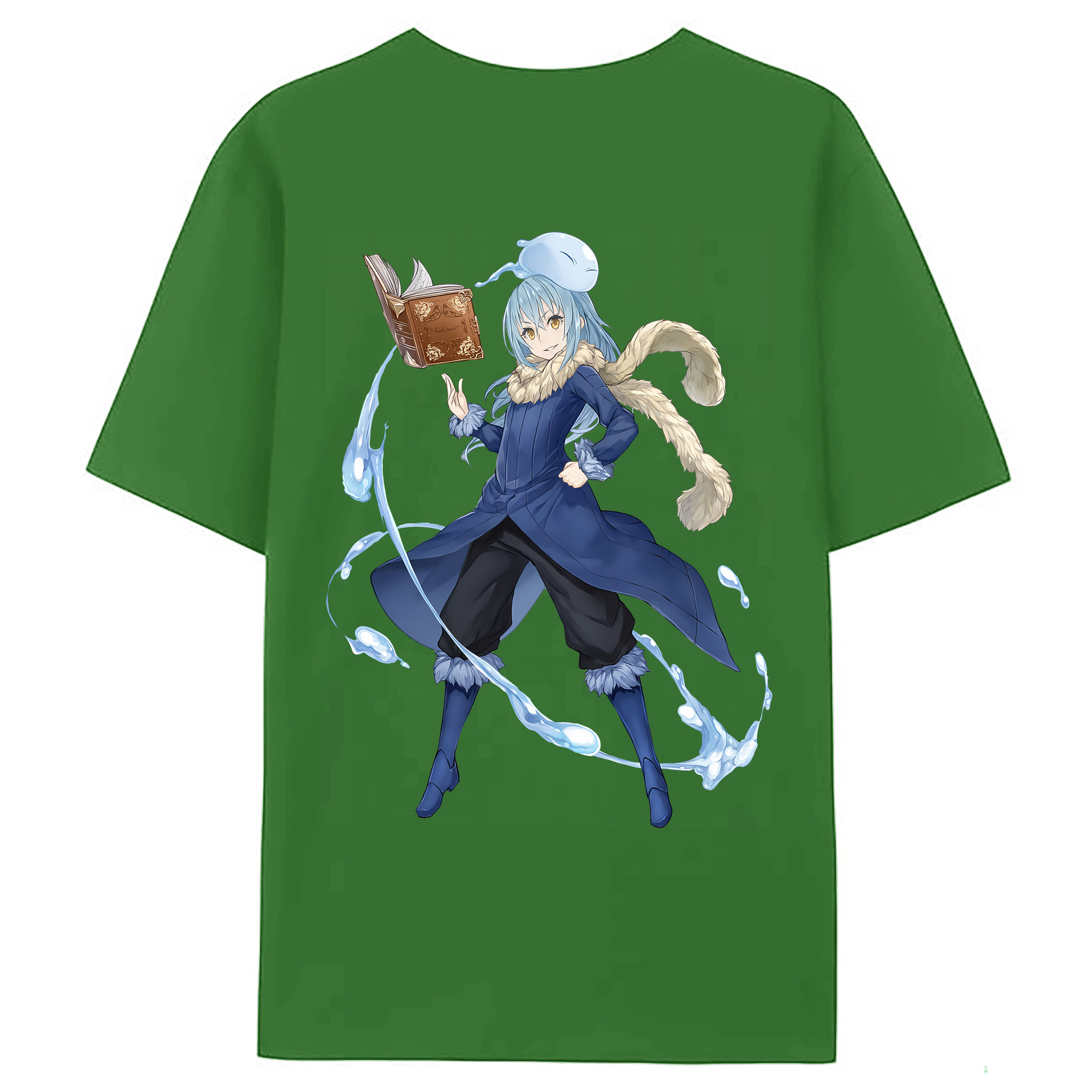（画像用） 転スラ Regarding Reincarnated to Slime レディース半袖Tシャツ(バックプリント)